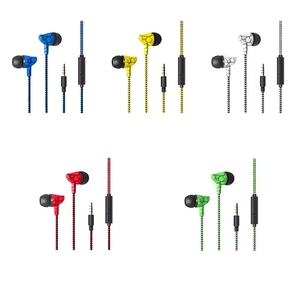 Wire Control With Wheat In-Ear Headphones Straight Into The Sports Headset Mobile Phone Computer Digital Universal | Электроника