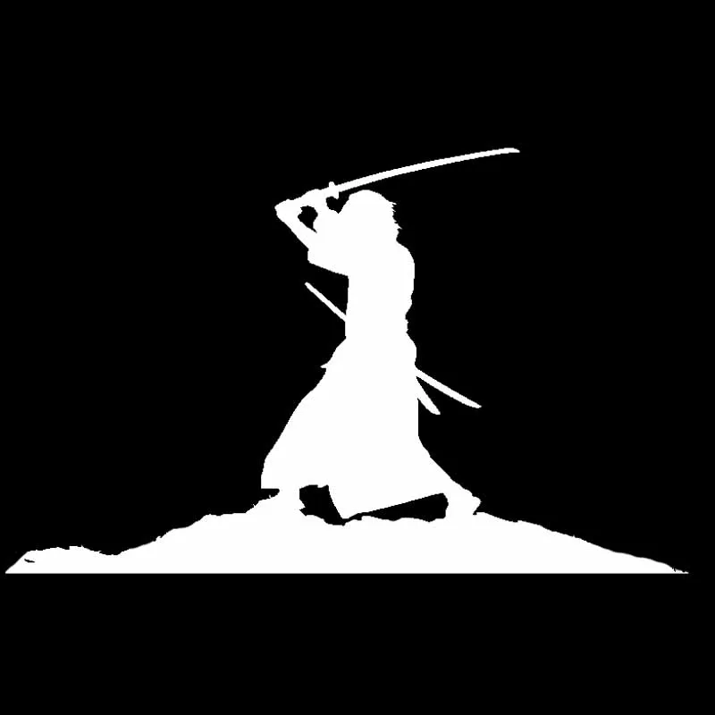 

Japanese Samurai Decal Decorate Car Sticker Laptop Truck Motorcycle Auto Accessories PVC,12cm*7cm