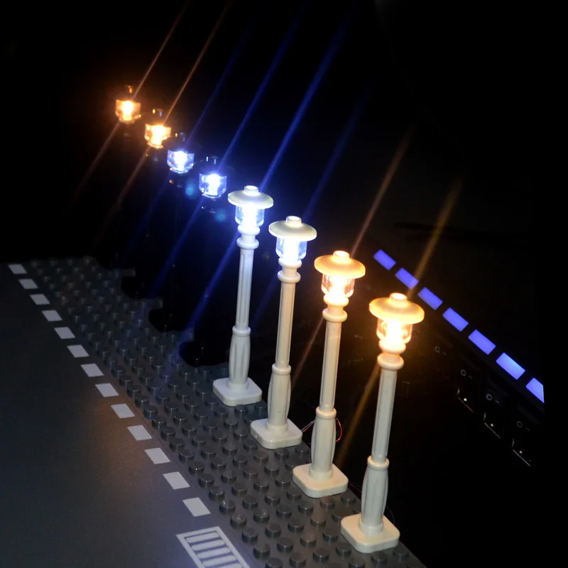 

Classic Brick LED Lamps USB Light-Emitting City Street Led Light Building Blocks Compatible All brand toys Mini Model Light