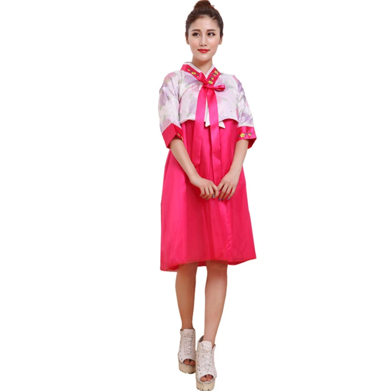 

Hanbok Dress Ancient Costume Traditional Korean Clothing For Women Retro Court Korea Stage Performance Wedding Clothing SL3758