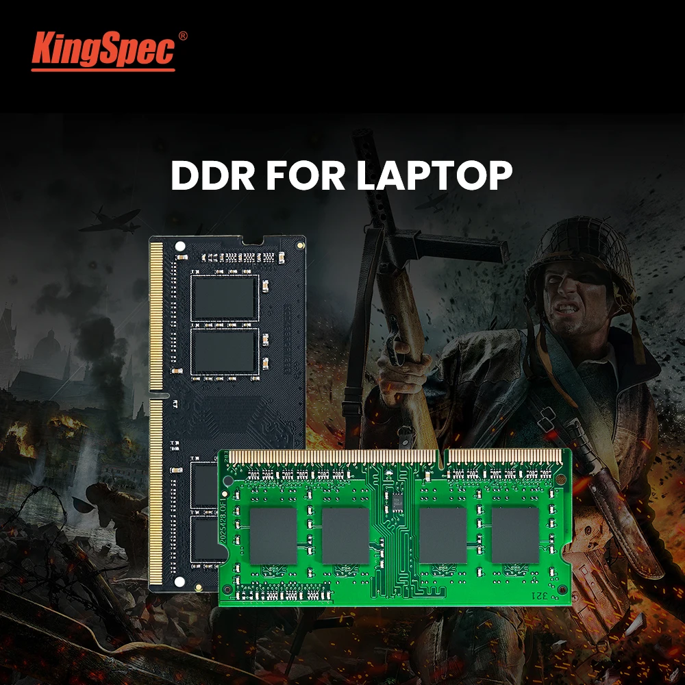 KingSpec DDR4 RAM Memory 4GB ddr4 8gb 16GB 2400MHz 2666 RAM For Laptop Notebook Memoria