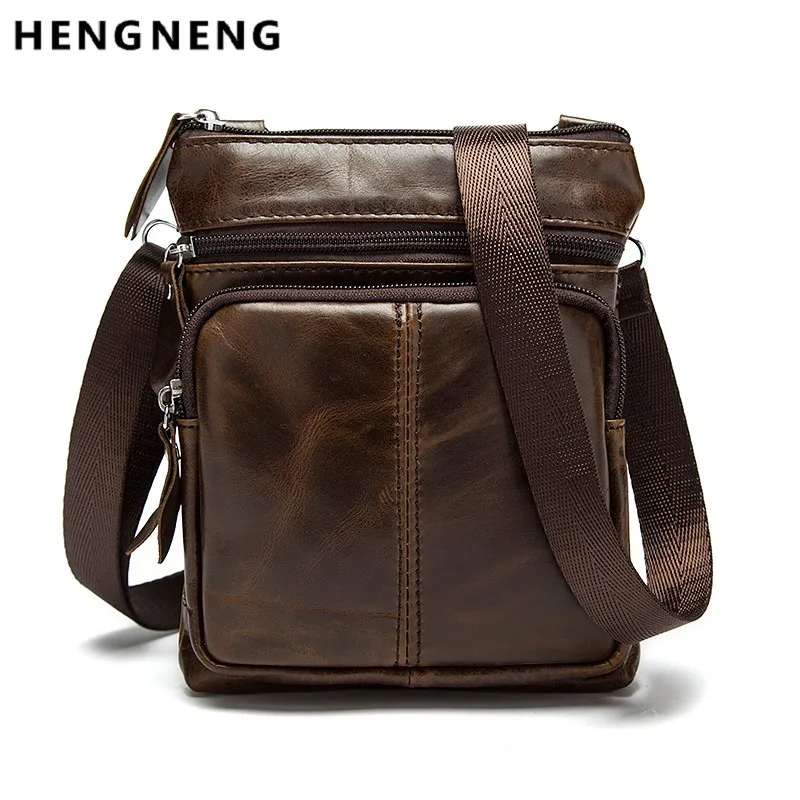 Сумка мессенджер Мужская из натуральной кожи|Мужские портфели| |