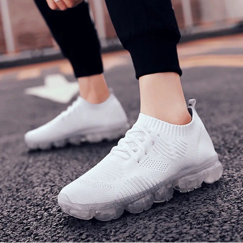 

Кроссовки мужские сетчатые дышащие, модная повседневная обувь для отдыха, плоская подошва, обувь для бега