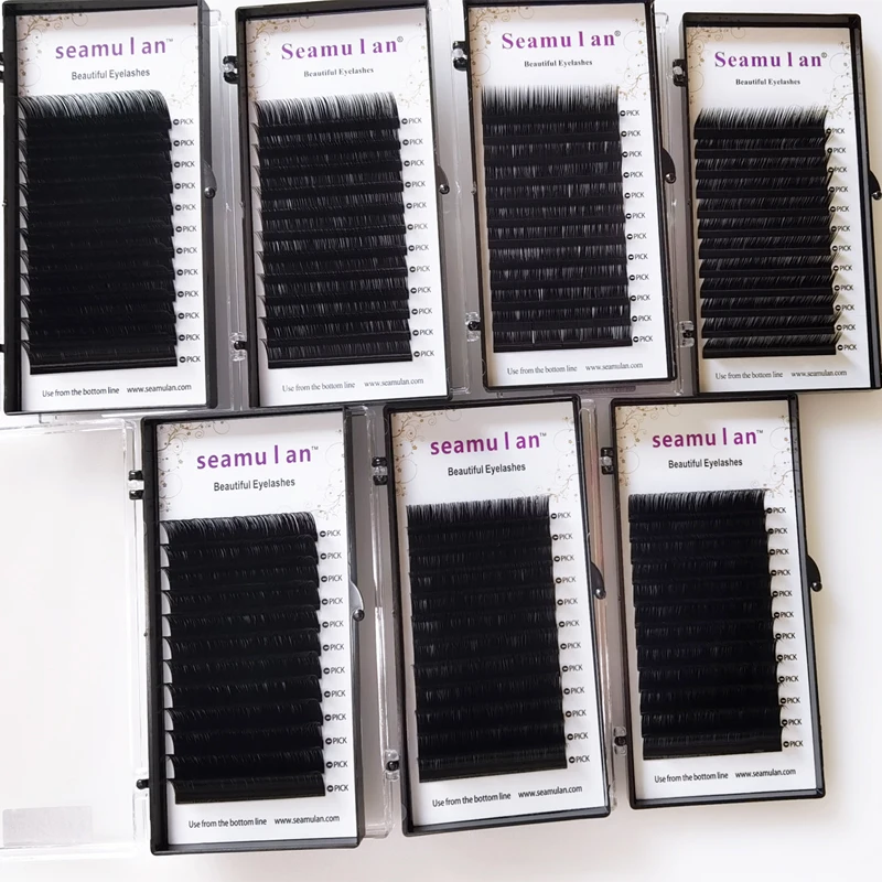 

Faux mink individual eyelash lashes maquiagem cilios for professionals soft mink eyelash extension