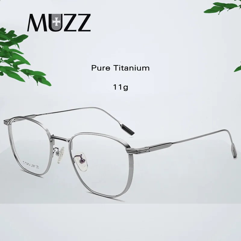 Оправа для очков титановая мужчин и женщин винтажная квадратная оправа
