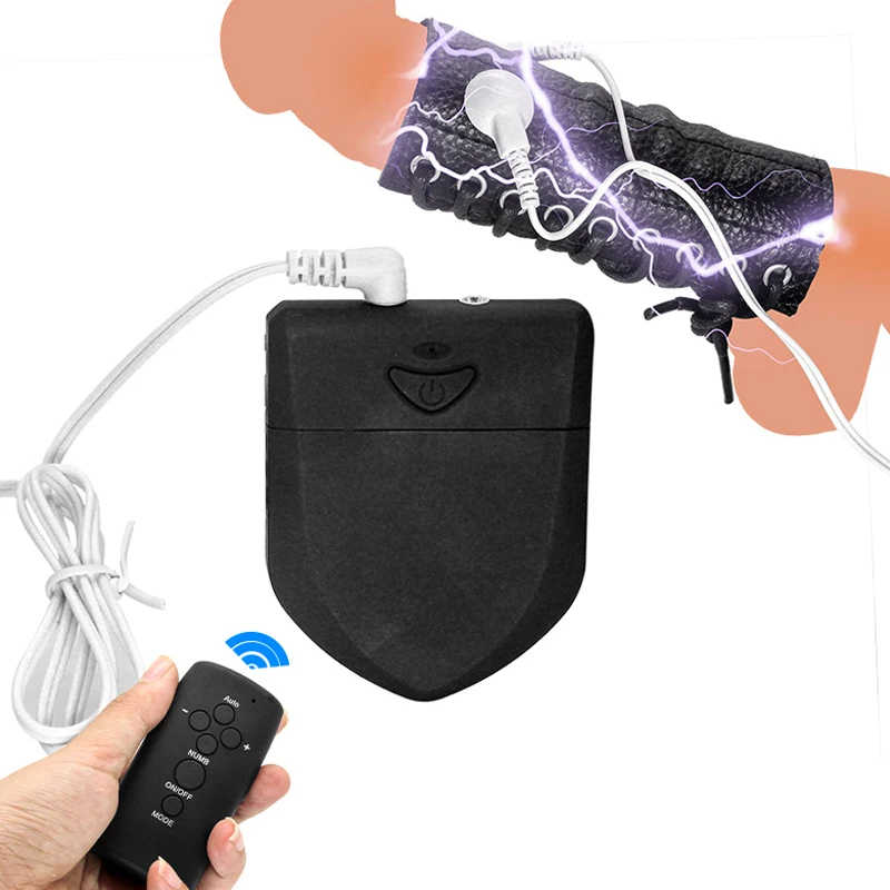 Кольца для пениса с электрошоком секс-игрушки мужчин удлинитель мастурбации