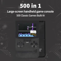 3 5 inch big screen handheld game console 8 bit 500 in 1 classic retro games consoles for mobile phone charging 5000mah singles