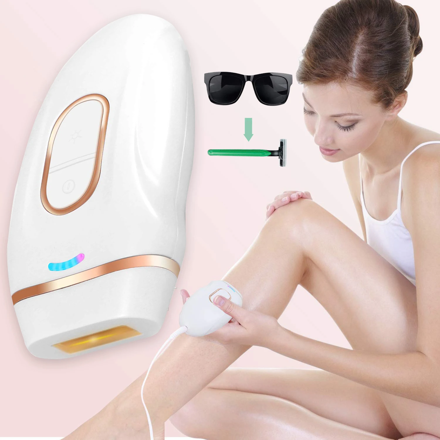 Удаление волос для женщин система постоянного удаления IPL безболезненное