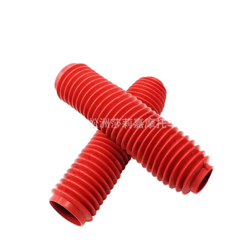 

6 Color Motorcycle Fork Bellows Motocross Fork Covers Suspension Cover Brakes Parts Equipments Rubber Scalable Universal