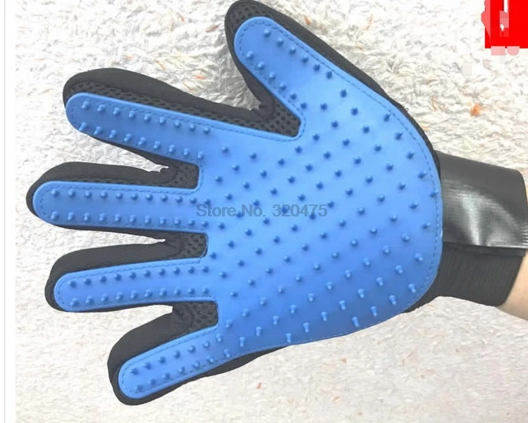 by dhl 100pcs Pet Cleaning Massage Grooming Comb Hair Brush Washing Glove | Дом и сад