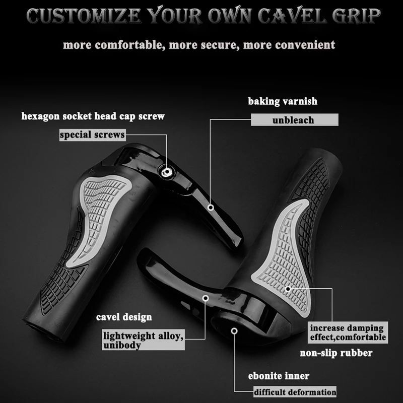 Sireck ручки для велосипедного руля горный не Скользящий замок на велосипедную