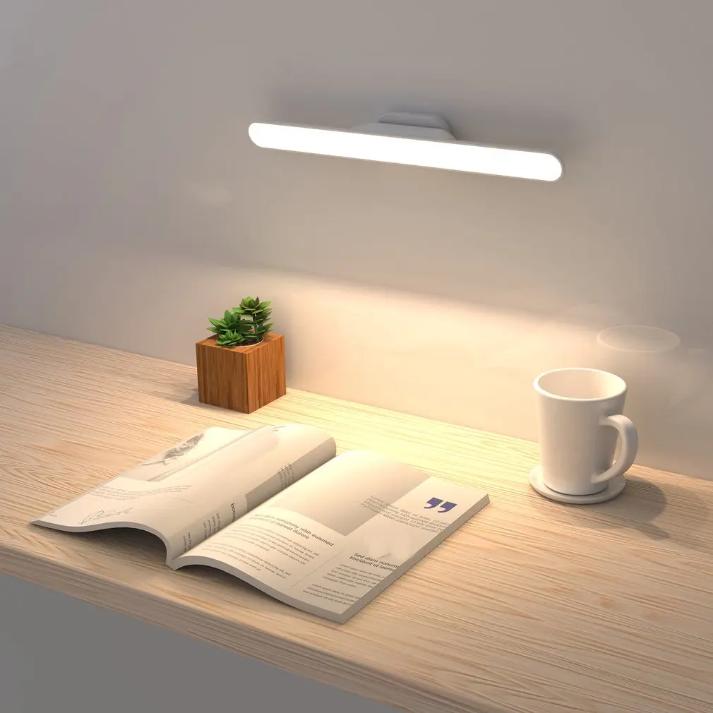

Светодиодная лампа для чтения с плавным затемнением, настольная лампа с USB-разъемом, прикроватный светильник с сенсорным управлением, ночни...