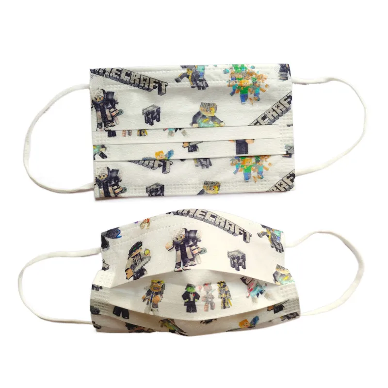 Детская маска Roblox модная игра Мультяшные маски для рта фильтры против пыли