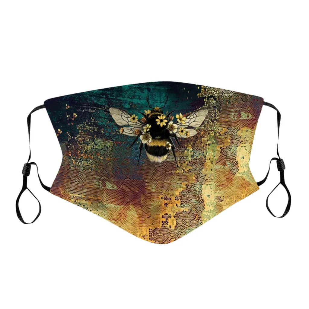 10 типов маски для взрослых 3D Животные корова кот Сова принт женские дышащие