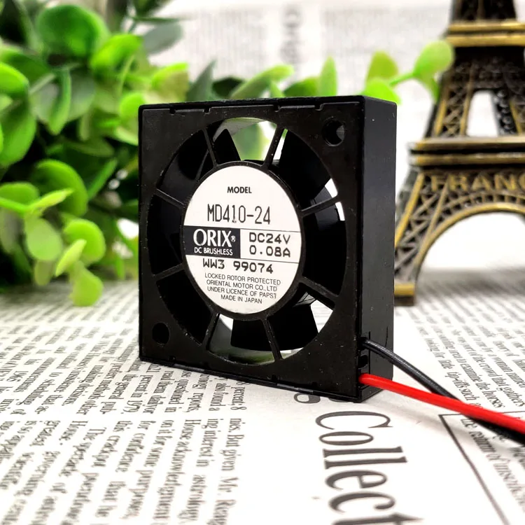

Новый MD410-24 4010 24v 0.08A 4 см/защиты электродвигателя Вентилятор охлаждения