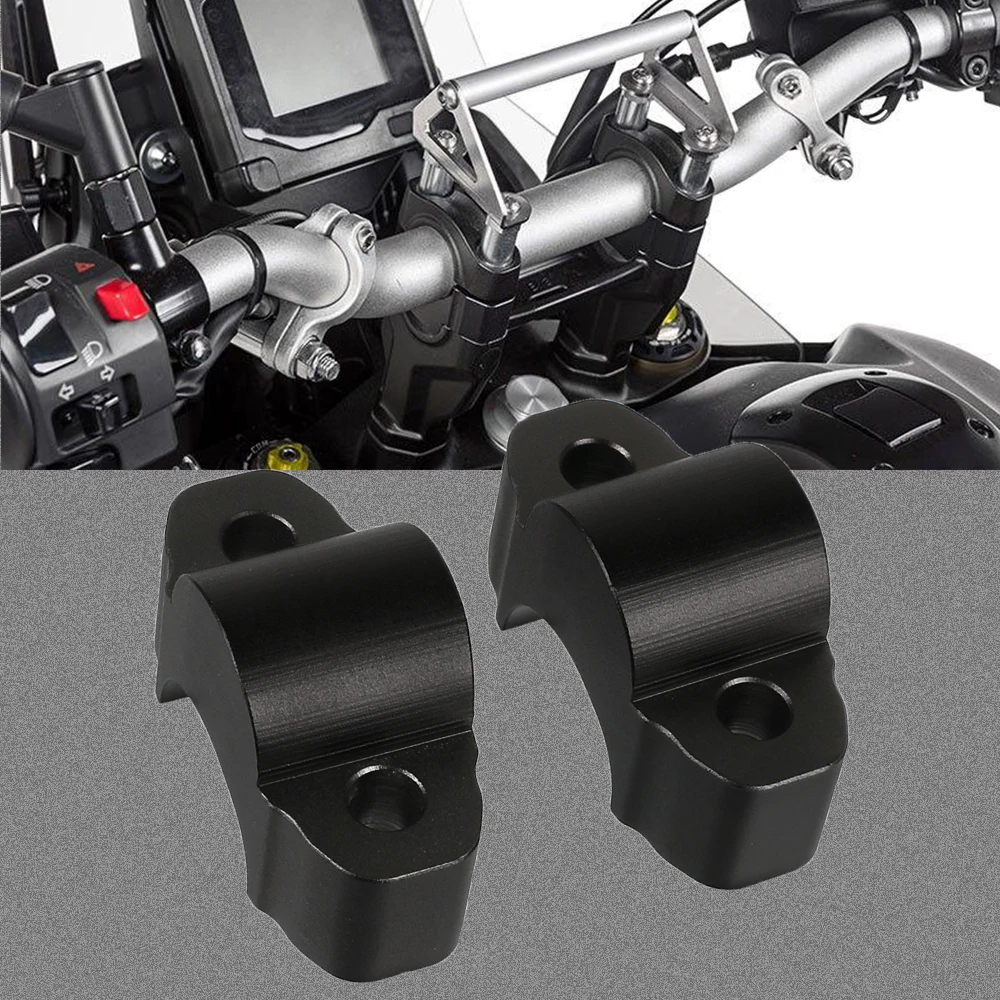 

For YAMAHA Tenere 700 T7 Rally 2019 2020 2021 Motorcycle Accessories Handlebar Riser Mount Clamp Raise 20mm Up Height Adapter