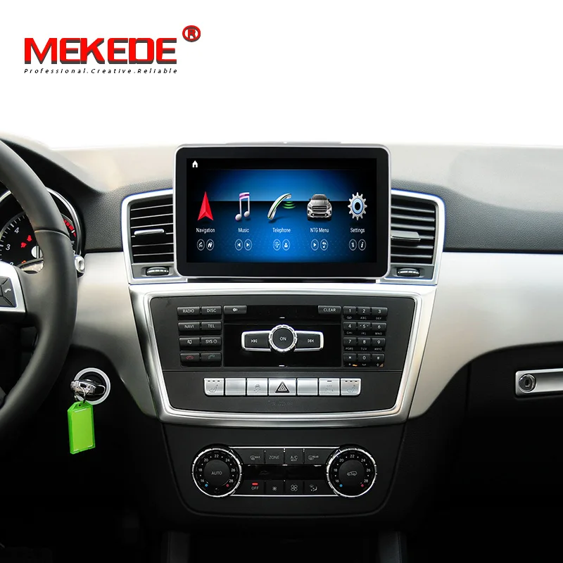 Android 10 0 8-Core 4 Гб + 64G Мобильный DVR 9 дюймов Дисплей для Mercedes Benz ML W166 GL X166 2012-2015 команда