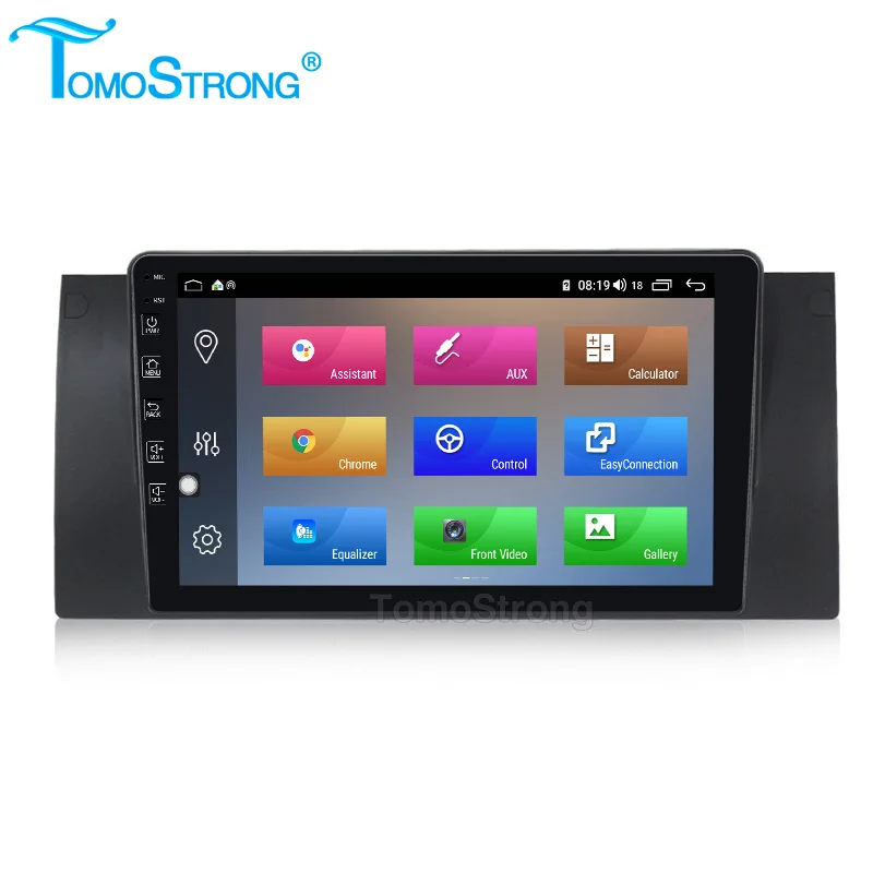 TOMOSTRONG IPS DSP Android 4GB 64GB Car DVD Multimedia player for BMW E38 E39 E53 M5 GPS Navigation support carplay 4G LTE | Автомобили и