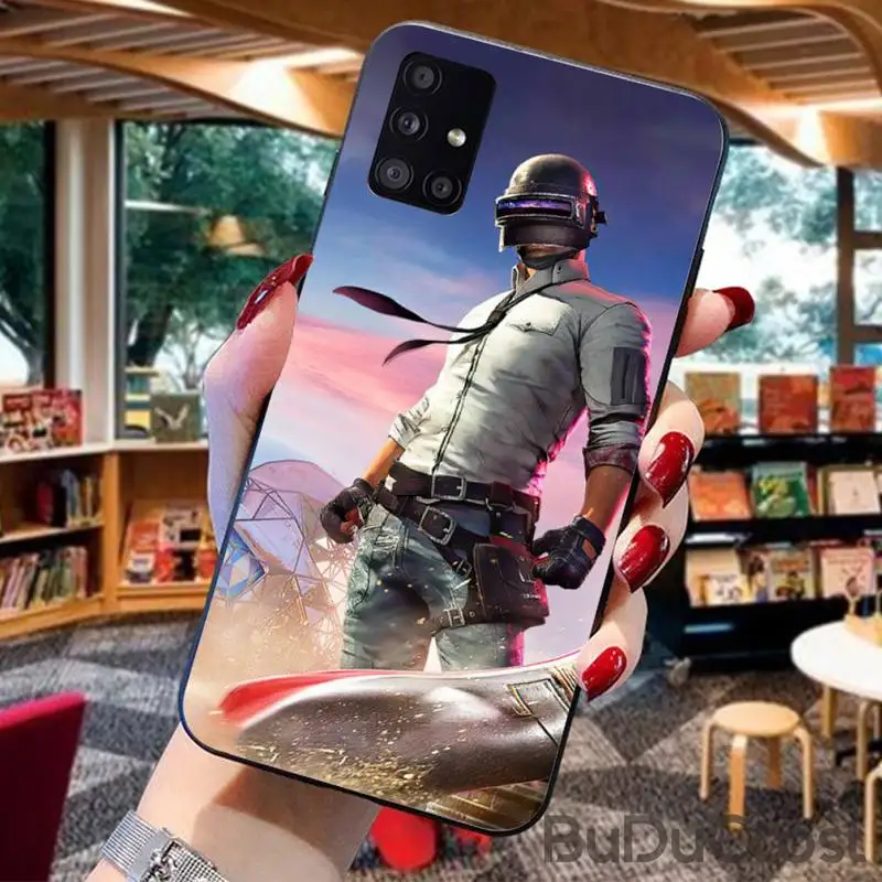 

PUBG Game Phone Case for Samsung A91 01 10S 11 20 21 31 40 50 70 71 80 A2 CORE A10