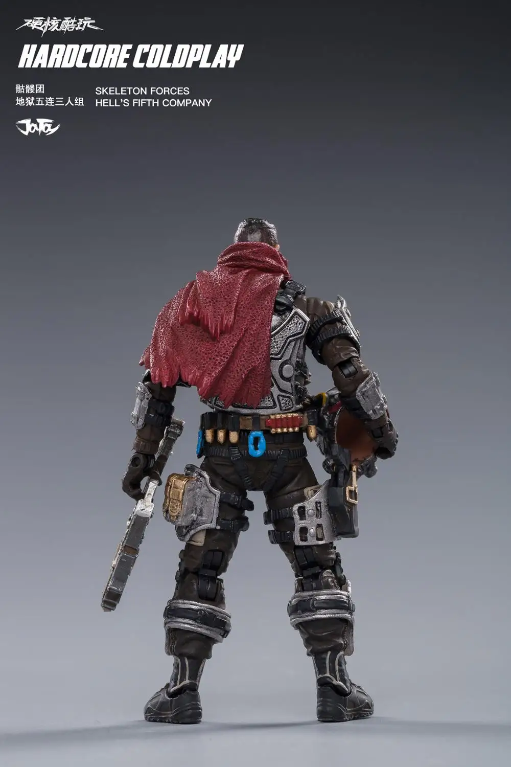 Экшн фигурки JOYTOY 1/18 (2 шт./компл.) модель питого военного солдата Хелла коллекция