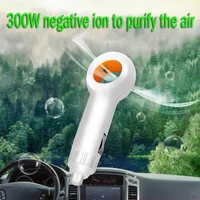 mini portable auto air purifier car air fresh negative ionic filtrar oxygen bar ozone ionizer anion vehicle supplies accessories