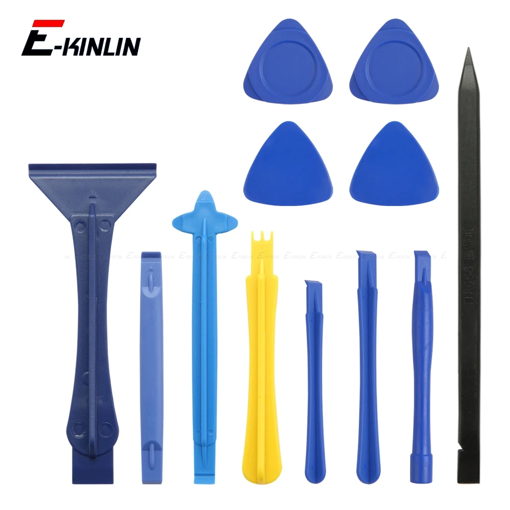 

10 Sets Plastic Spudger Pry Blade Crowbar Shovel Opening Repair Tool for Electronics Screen Opening Tools for iPhone Android