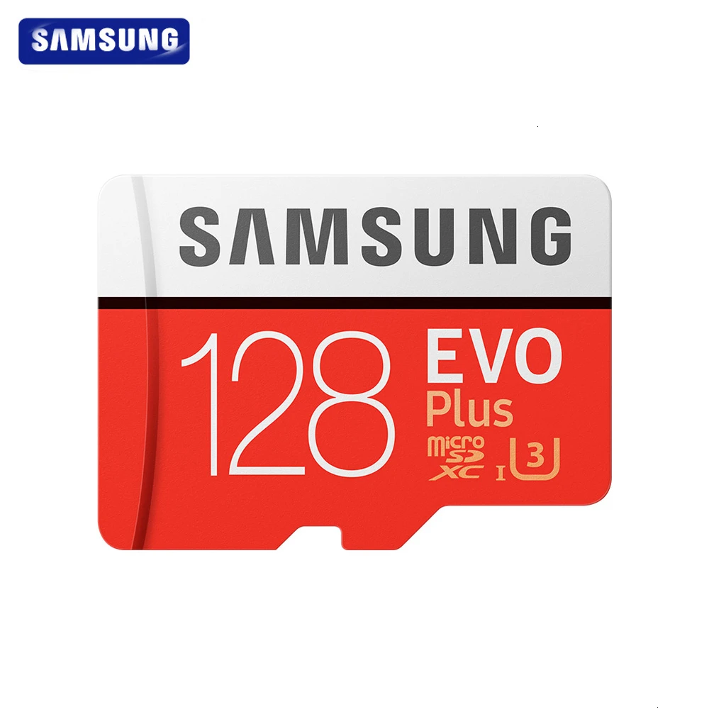 Оригинальная карта памяти SAMSUNG Micro SD Card 128GB 100MB/s Class10 U3 U1 SDXC Grade EVO+ Memory TF Flash для БПЛА.