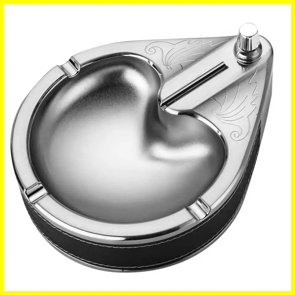 

Creative Magnesium Match Ashtray Metal Hold 3 Pcs Smoking Supplies Office Accessories Gift For Him(Kerosene Is Not Included)