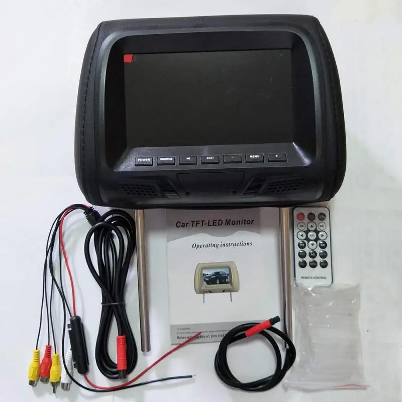 Универсальный 7 дюймовый монитор для подголовника автомобильные мониторы со