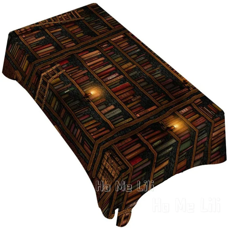 Декоративная прямоугольная скатерть от Ho Me Lili серия книг для Старой библиотеки