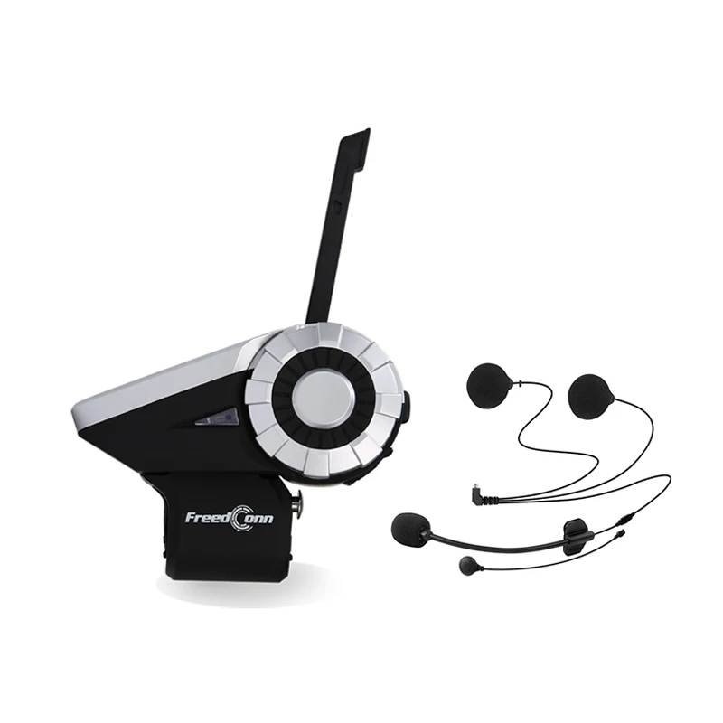 Беспроводная гарнитура FreedConn T Rex для мотоциклетного шлема внутренняя связь 1500 м 8