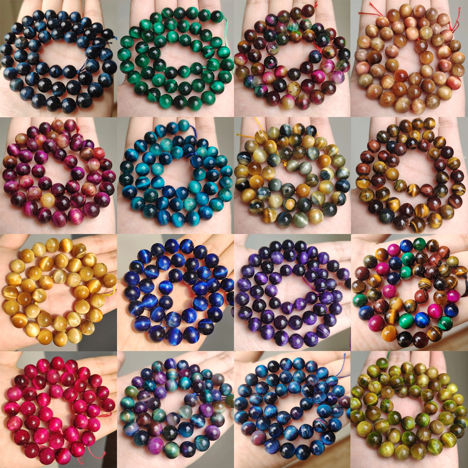 Оптовые натуральные каменные бусины желтого тигрового глаза круглой формы для создания украшений своими руками браслет 15" выбрать размер 4/6/8/10/12/14 мм.