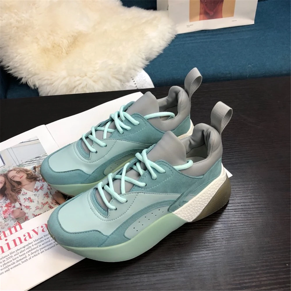 Женские кроссовки из натуральной кожи удобные повседневные с дышащей сеткой