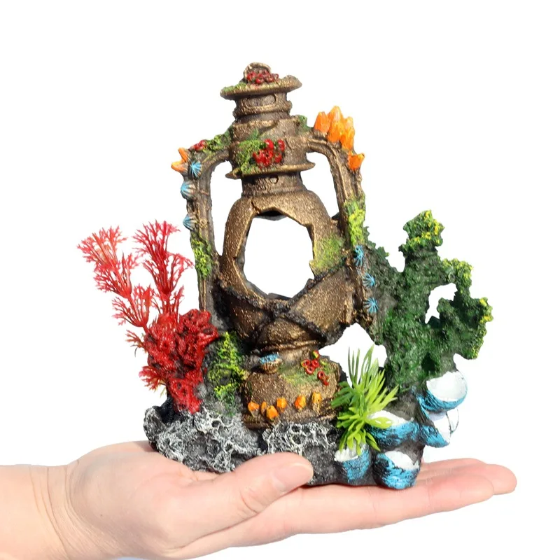 

Aquarium Decoration Fish Tank Landscaping Fish Shelter Coral Ornaments Aquascape Landscape Home Aquascaping Decor Accessories