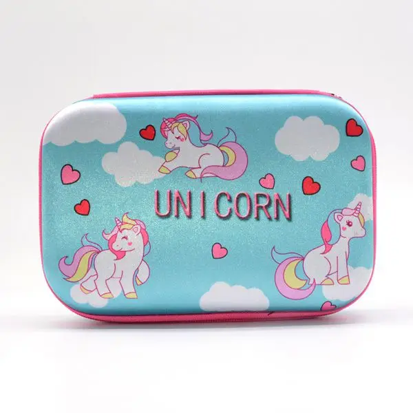 D Симпатичный футляр для карандашей estuche escolar kawaii kalemlik cartucheras para lapices escolares kalem kutusu pennenzak clear SEQUINS astucci - Цвет: D