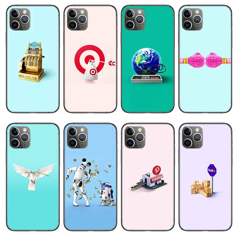

Силиконовый чехол для iPhone 11 12 Pro Max X XS XR Xs Max Mini 6 6s 7 8 Plus