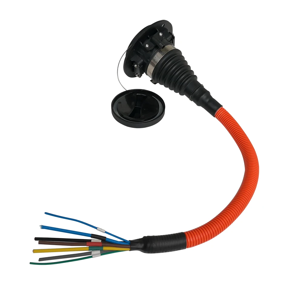 Разъем 32A EVSE Тип 2 Европейский стандарт IEC 62196 автомобильная боковая розетка EV
