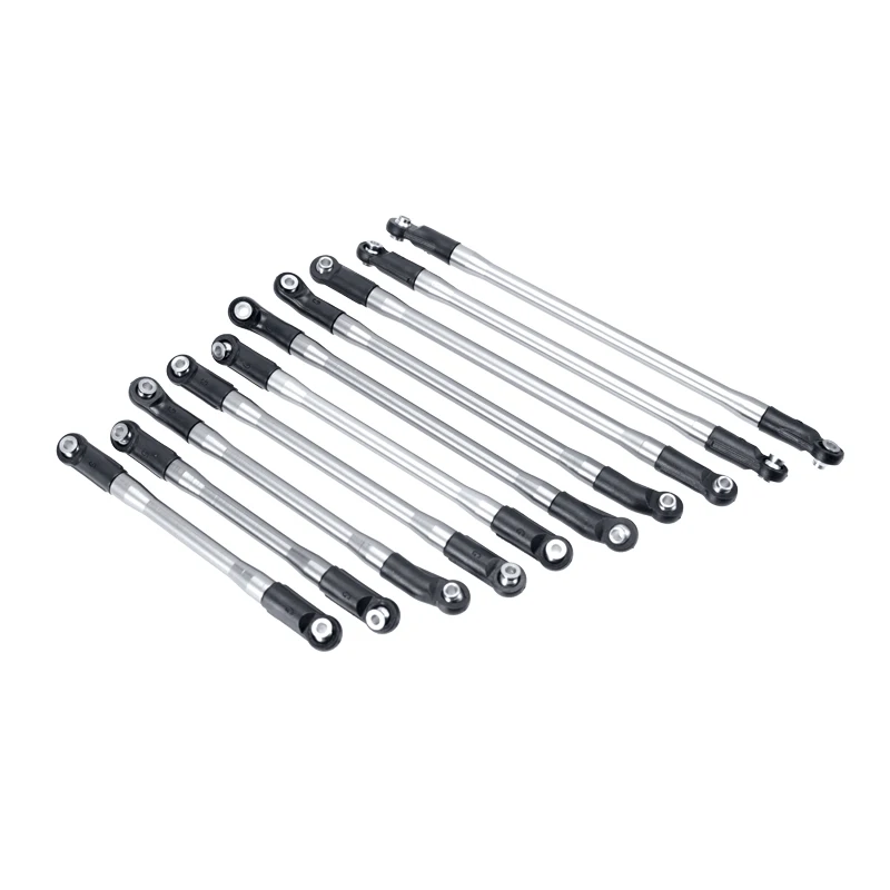 10 шт./компл. металлическая верхняя + нижняя связь набор звеньев шасси с