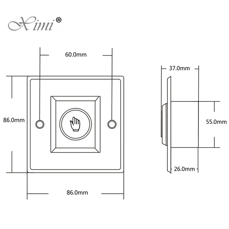 Инфракрасный сенсорный переключатель бесконтактные переключатели без касания