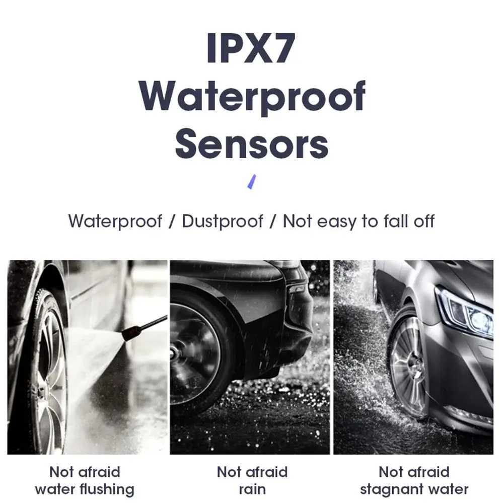 Датчик давления в шинах TPMS надежная долговечная система контроля на солнечной