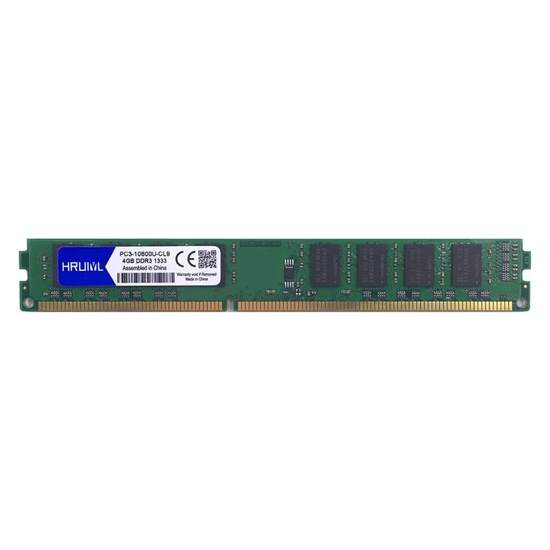 HRUIYL Оперативная память DDR3 1066 1333 1600 МГц 2G 4 ГБ 8 рабочего Память DIMM палочки PC