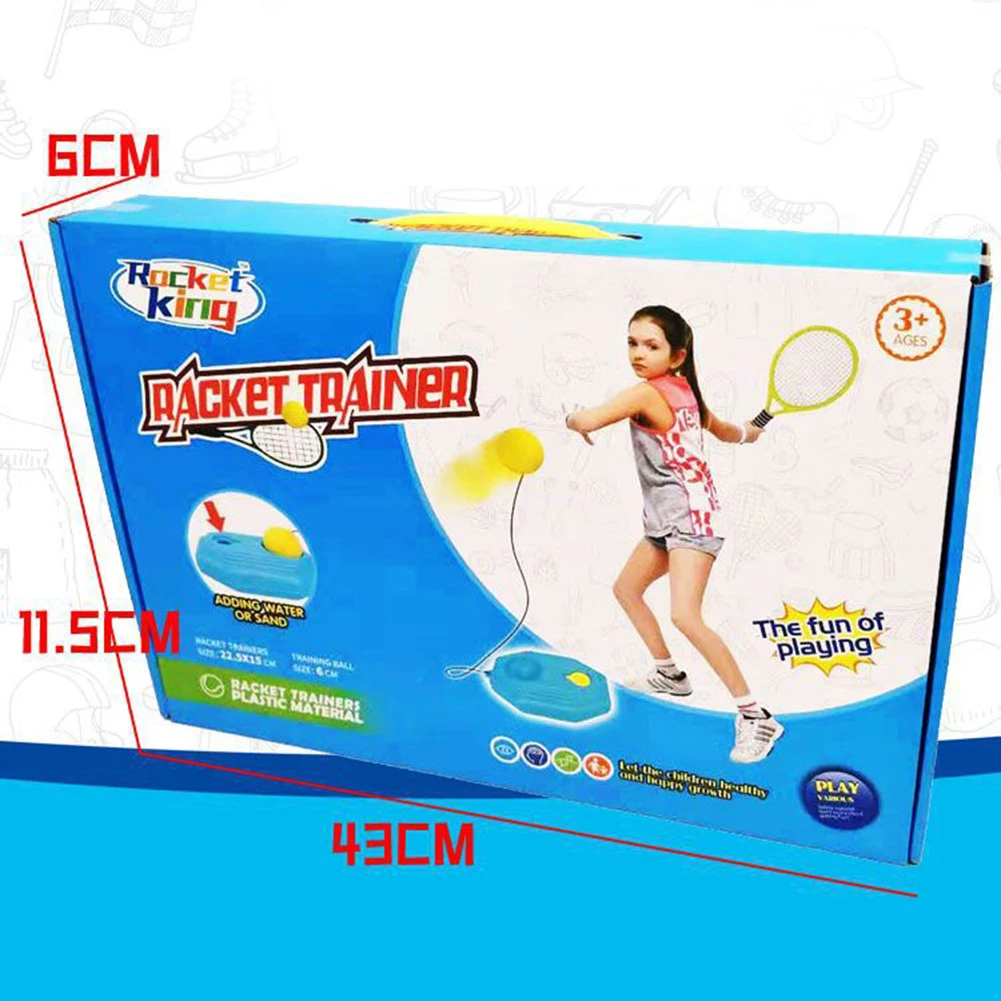 

children tennis badminton toys outdoor indoor sports leisure toys tennis rackets parent-child toys Springback tennis with string