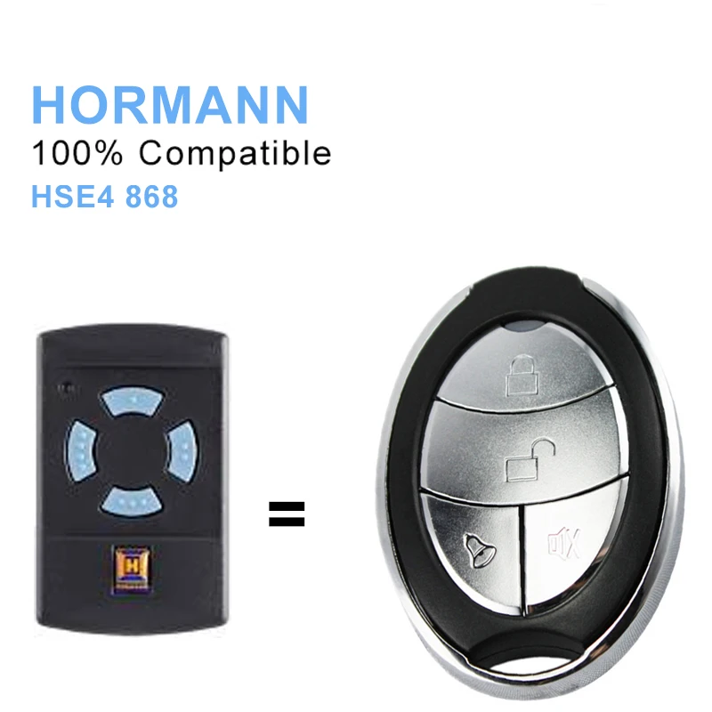 

HORMANN 868 Дубликатор пульта дистанционного управления HORMANN HSM4 868 HORMANN HSE2 868 клон для гаражных ворот 868 МГц