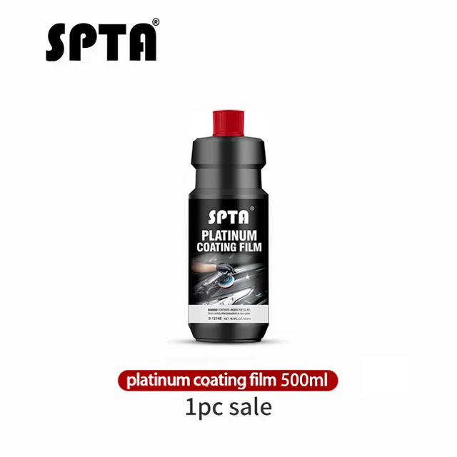 500ml Platinum Coati SPTA 120 мл/500 мл Полировочная паста, автоматическое удаление царапин краски, абразивное натирание, соединение, полировка автомобиля, остекление, решетка, паста - Цвет: 500ml Platinum Coati