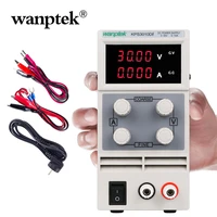 wanptek 100 orginal brand adjustable dc laboratory switching power supply 60v 5a 0 01v0 001a 30v 10a lab power supply source