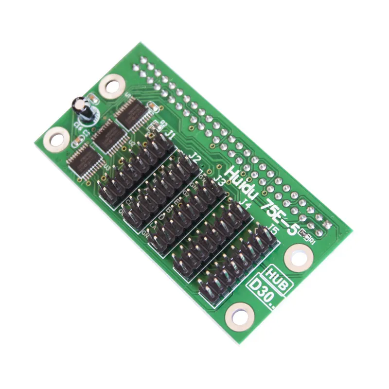 Адаптер для карты управления со светодиодным дисплеем huidu 5 портов hub75E|Дисплеи| |