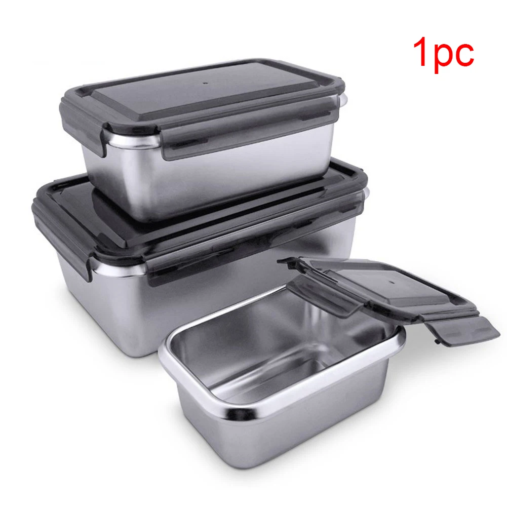 

Food Preservation Thermal Stainless Steel Lunch Box Leak Proof School Office Portable Home Kitchen Storage Container