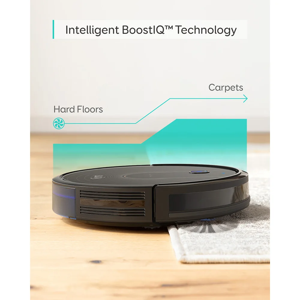 Робот-пылесос eufy [BoostIQ] RoboVac 15C Wi-Fi ультратонкий тихий самозаряжающийся 1300 па для
