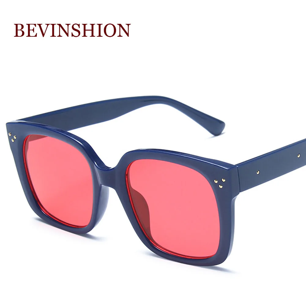 Новинка 2020 классические винтажные корейские модные квадратные солнцезащитные