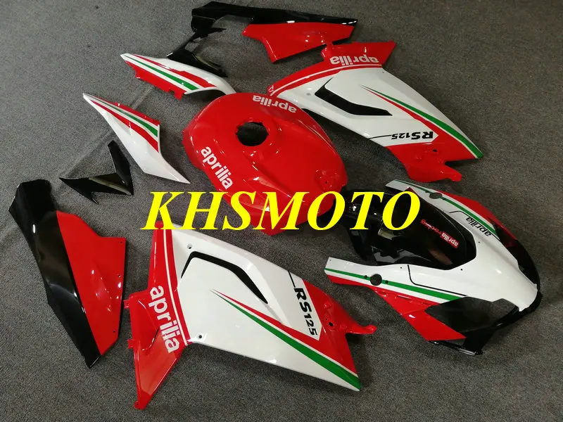Комплект обтекателей под давлением для Aprilia RS125 07 08 09 10 11 RS 125 2007 2008 2009 2011 красные